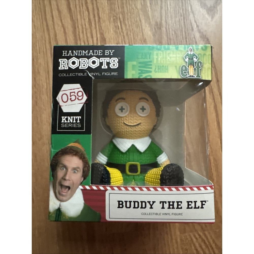 Buddy The Elf Knit Series Handmade By Robots #059‎ Collectible Christmas
